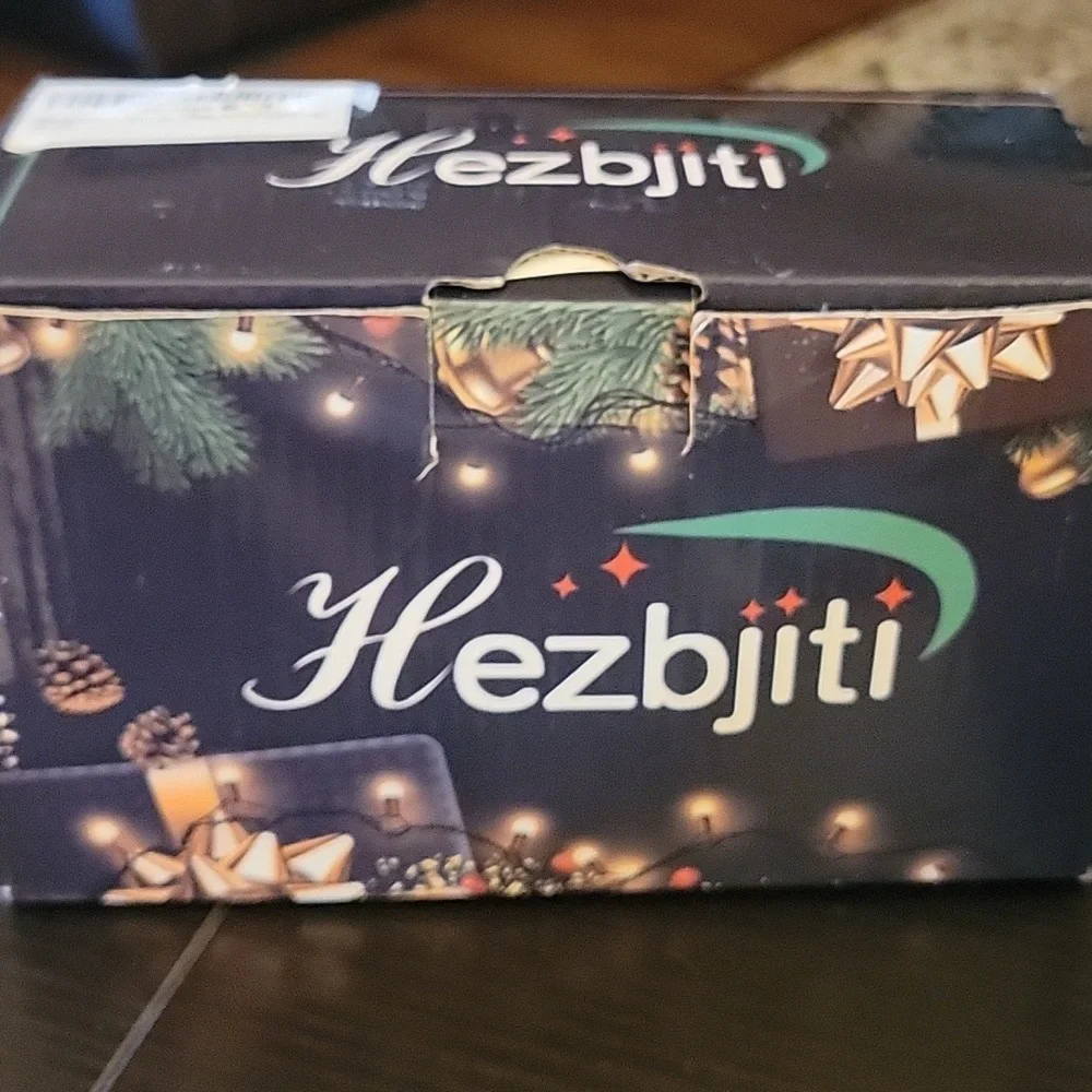 Hezbjiti 400 LED Cold White outdoor indoor fairy string lights 75 drops New…